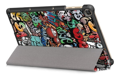 Funda Smart Case Para Huawei Matepad T10 / T10s Graffiti