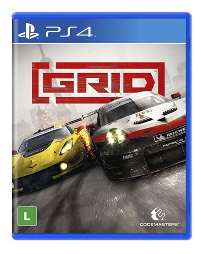 Grid Ps4 Mídia Física Novo Lacrado