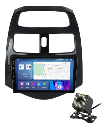 Estéreo 1+16g Para Chevrolet Spark 2010-2014 Cámara Wifi Gps