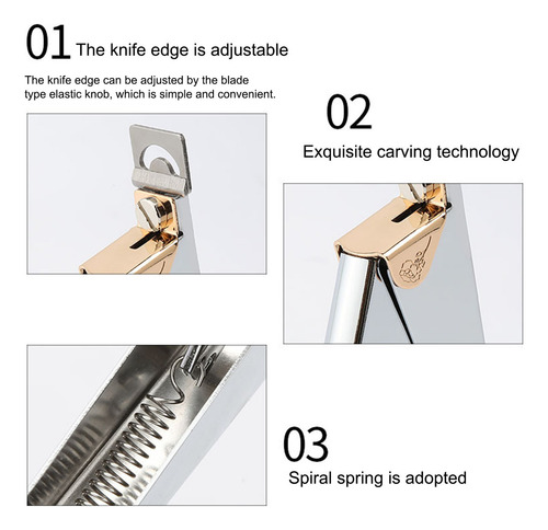 Para Cortador De Bordes De Uñas Ajustable De Acero