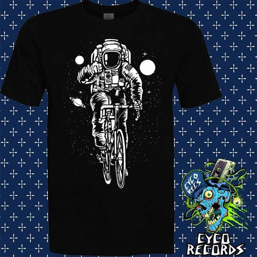 Astronauta En Bici - Clásicas - Polera- Cyco Records