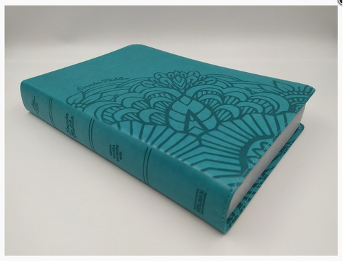 Imagen 3 de 10 de Biblia Letra Super Gigante Para Mujer Rvr1960 Aqua Indice