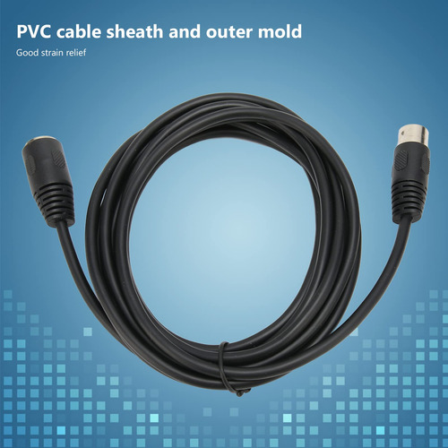 Cable De Extensión Midi De 3 Metros Conector Macho A Hembra