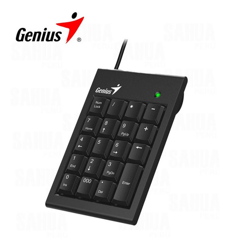 Imagen 2 de 4 de Teclado Numerico Genius Numpad 100 Usb Pc Notebook Windows