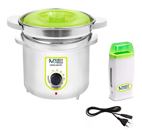 Kit Panela Termocera Megabell 900g C. Refil + Apare. Roll On