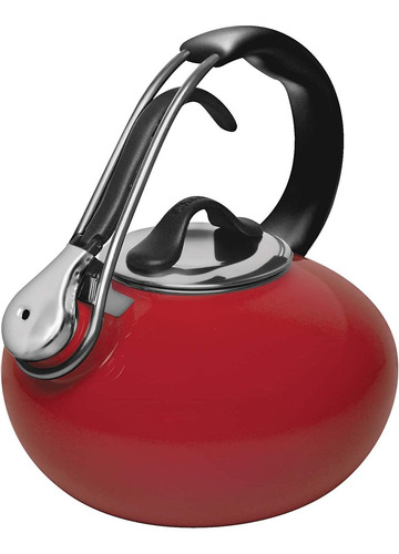 Chantal Classic Loop Enamel-on-on-steel 1.8 Quart Teakettle,