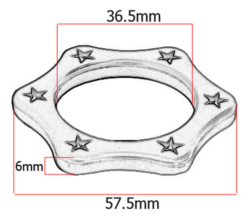 Juego De Anillos Antivuelco For Micrófono Inalámbrico Portá