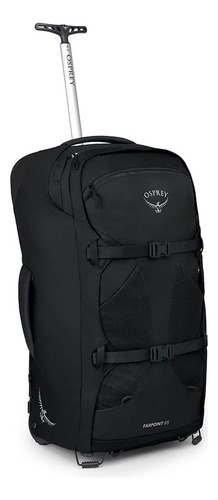 Mochila De Senderismo Con Ruedas Osprey Farpoint 65l Negra