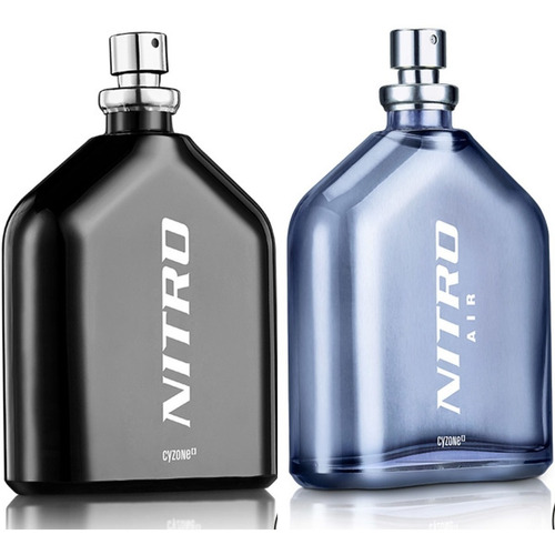 Perfume Nitro Negra + Nitro Air Cyzone - mL a $320