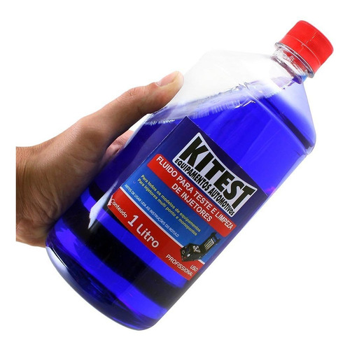 Imagem 3 de 7 de Kit Detergente + Fluido Limpeza De Injetores Kitest