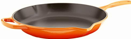 Le Creuset Firma Skillet Mango De Hierro, Llama, 1