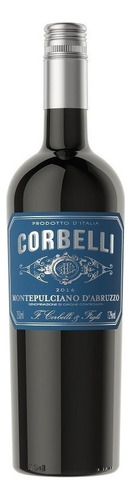 Vinho Tinto Italiano Montepulciano D Abruzzo 750ml Corbelli