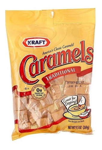 Caramelos Tradicional Kraft X 269g - g a $126