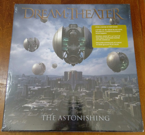 Dream Theater - The Astonishing (4lps, 2016) Vinil Importado