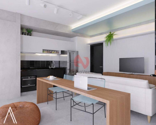 Imagem 3 de 18 de Trix - Apartamento Com 1 Dormitório À Venda, 60 M² - Alphaville - Barueri/sp - Ap22004
