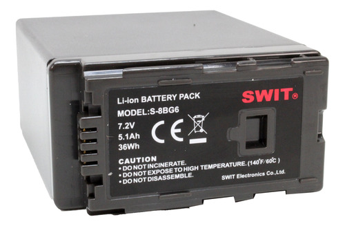 Bateria Dv Li-ion Swit S-8bg6 7.2v 36wh