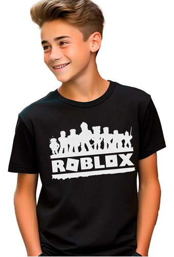 Camiseta Remera Roblox Niño En 2 Bellos Diseños