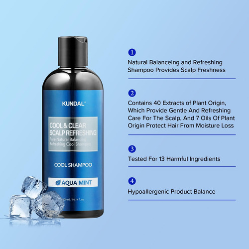 Shampoo Kundal, Cuidados Com O Couro Cabeludo - Shampoo Refr