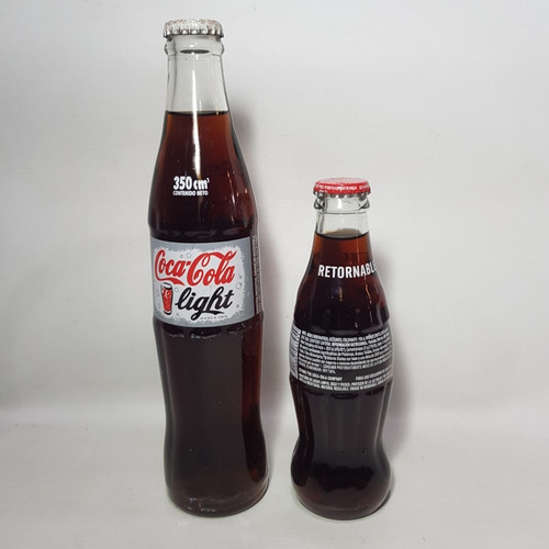Imagen 2 de 10 de Coca Cola Antiguas Botellas Llenas Lote X 2 Mag 59490