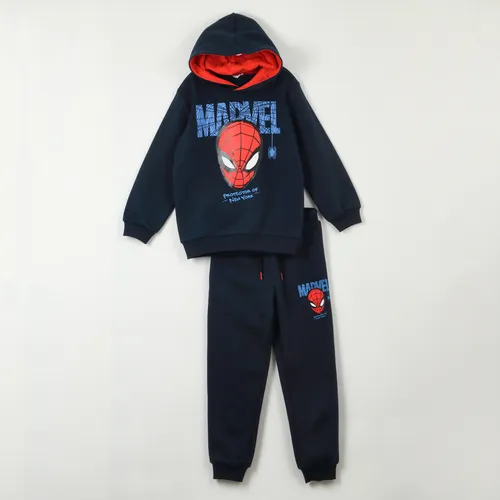 Buzo Spiderman Frase Azul Marvel