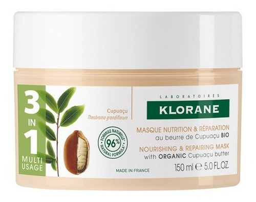 Klorane Mascarilla Nutrición Y Reparación Cupuacu 150ml