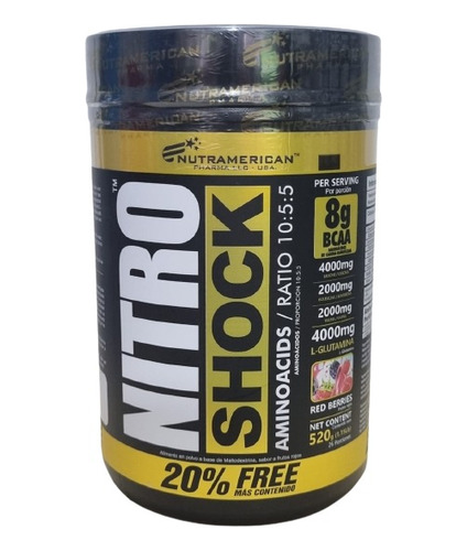 Nitro Shock Aminoácidos 520g - g a $183