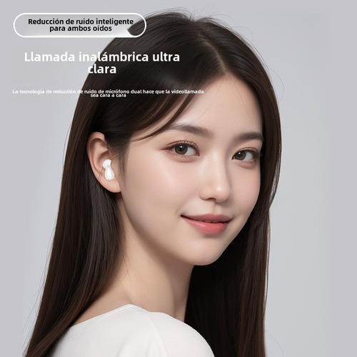 Q29 Audífonos In-ear Inalámbricos Blanco Auriculares Inalambricos Bluetooth 5.3 Con Microfono Audifonos Con Cancelacion De Ruido 1gb Memoria Deiaao