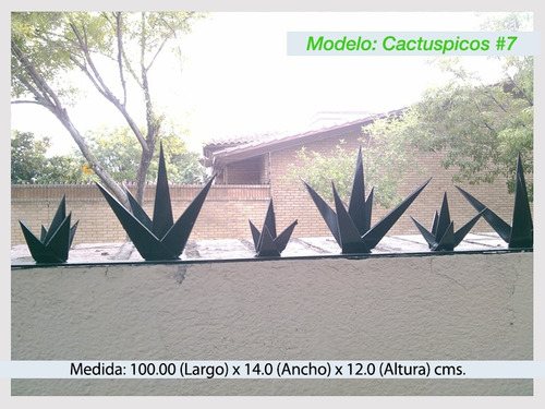 Picos De Seguridad Perimetral Para Bardas Modelo #7