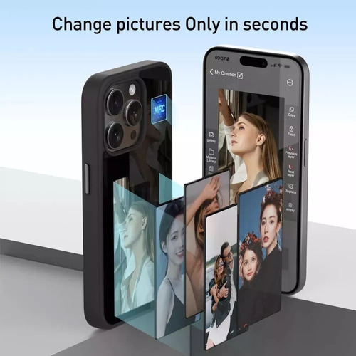 Capa Para Telefone Asx Smart Ink, Funda Para Smartphone Com