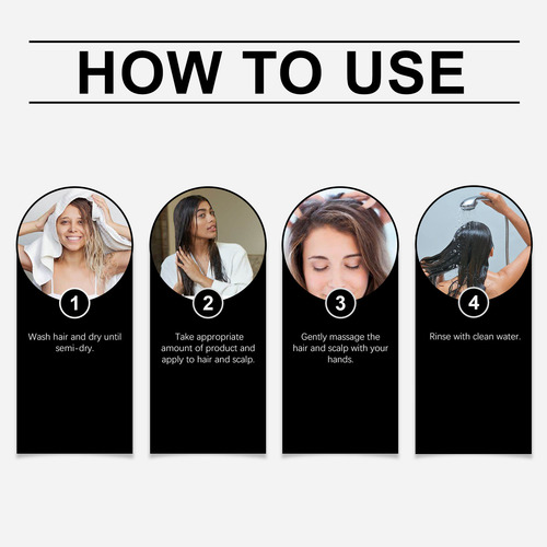 Shampoo Ativa A Base De 100ml Do Cabelo E Melhora O Frizz