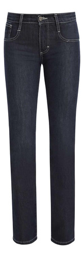 Pantalon Jeans Vaquero Wrangler Mujer Cintura Media Ro45