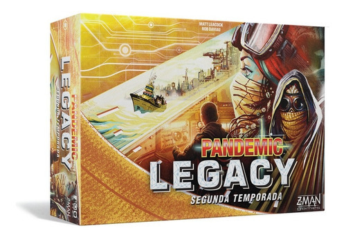 Pandemic Legacy Season2 (amarilla) Juego De Mesa - Español