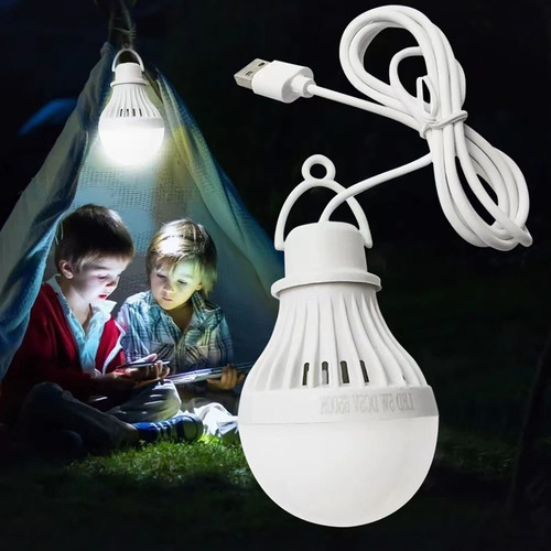 Bluelans Bombilla Usb Equipo Campamento Accesorio Luz Led Al