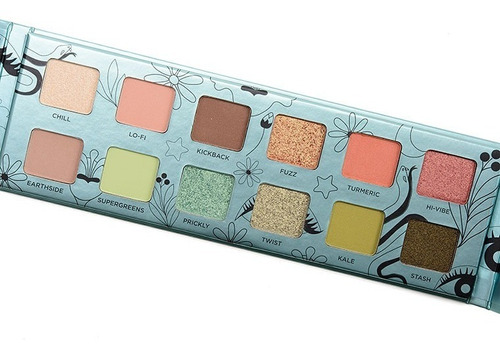 Urban Decay Wild Greens Paleta De Sombras Original (usa)