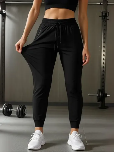 Calça Feminina com Elastano Esportiva Fitness Slim Fit — R$ 61,97 em Mercado Livre, 44% OFF