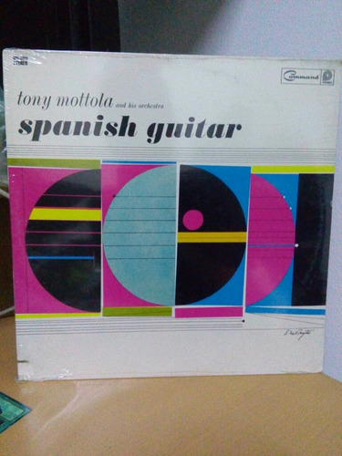 Tony Mottola Spanish Guitar Vinyl Lp Acetato 