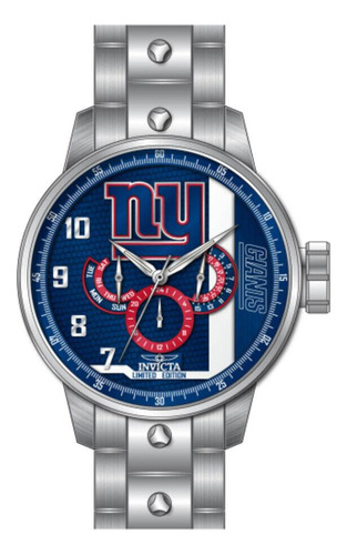 Reloj  Nfl 45128 Para Hombre New York Giants De