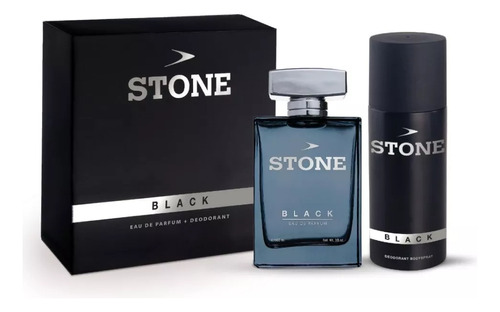 Stone Black 100 ml pack Para Hombre