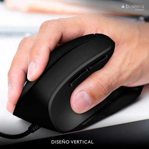 Mouse Klipxtreme Kmo-506/diseño Vertical/ergonómico/6botones