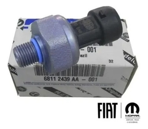 Sensor De Pressão Oleo Cambio Dualogic 7086741 Original Fiat