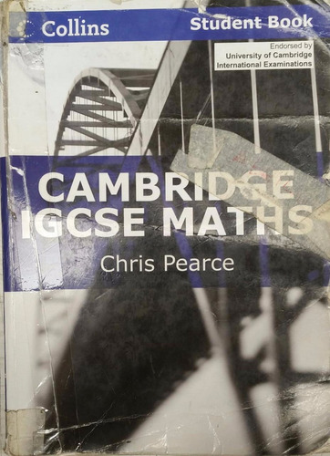 Cambridge Igcse Maths Student's Book - Usado - Ed. Collins