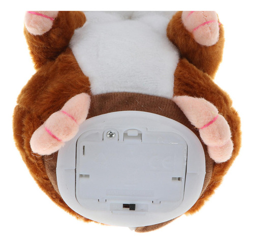 Hámster Que Habla Repite Lo Que Dices Peluche Electrónico