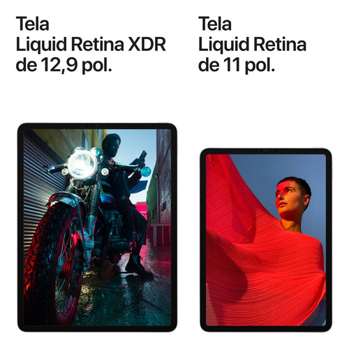 Imagem 5 de 10 de Apple iPad Pro de 12.9" Wi-Fi 128GB Cinza-espacial (5ª geração)