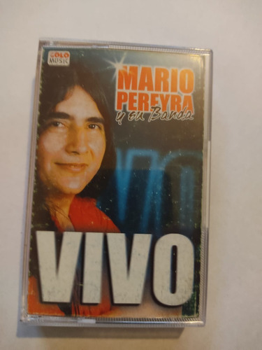 Cassette Mario Pereyra Y Su Banda En Vivo