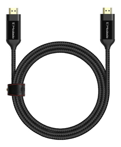 Mcdodo Cable Hdmi 4k 2.0 60hz 2 Metros Ps Xbox Pc Tv