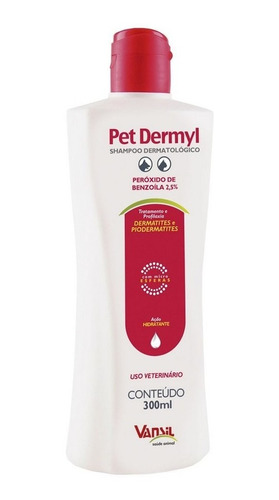 Pety Dermyl 2,5% Peroxido Benzuila 300ml - Vansil