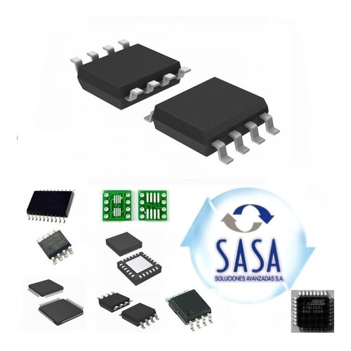 10 Memorias 24c04  St  M24c04-wmn6  8-so O  Atmel  Soic-8