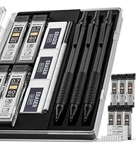 Comprar Kit De Lapices Mecanicos De 0,7 Mm Con Estuche, Minas Y Mas