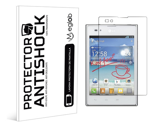 Protector Pantalla Antishock Para LG Optimus Vu