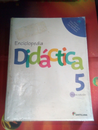Libro Enciclopedia Didáctica 5to Grado Editorial Santillana